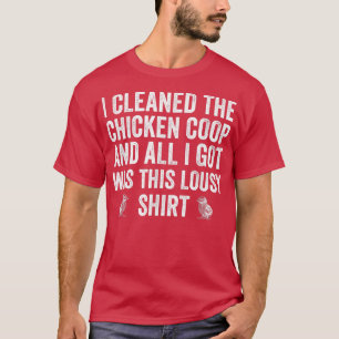 Chicken Farmer Chicken Lover Rooster Hen Funny T-Shirt