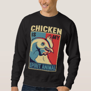 Chicken Farmer Chicken Whisper Farm Animal Poultry Sweatshirt