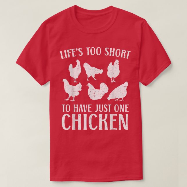 Chicken Farmer Chicken Whisper Farm Animal Poultry T-Shirt (Design Front)