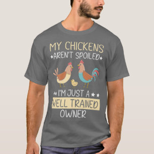 Chicken Farmer Chicken Whisper Farm Animal Poultry T-Shirt
