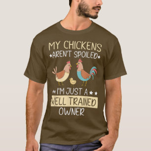 Chicken Farmer Chicken Whisper Farm Animal Poultry T-Shirt
