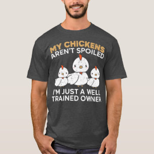 Chicken Farmer Chicken Whisper Farm Animal Poultry T-Shirt