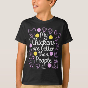 Chicken Farmer Country Life Homestead Lover T-Shirt