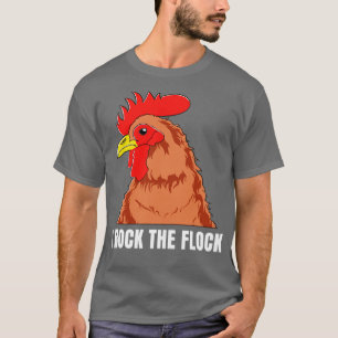 Chicken Farmer Funny Backyard Chicken Farmer Flock T-Shirt