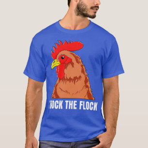 Chicken Farmer Funny Backyard Chicken Farmer Flock T-Shirt