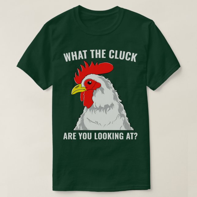 Chicken Farmer Funny Backyard Chicken Farmer T-Shirt (Design Front)