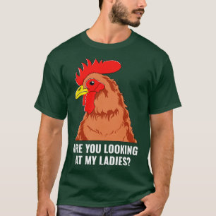 Chicken Farmer Funny Backyard Chicken Ladies T-Shirt
