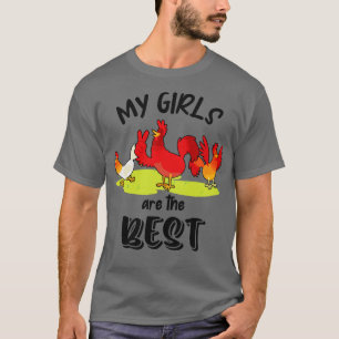 Chicken Farmer Poultry Lover Funny Saying T-Shirt