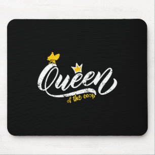 Chicken Farmer Queen Of The Coop Mouse Pad