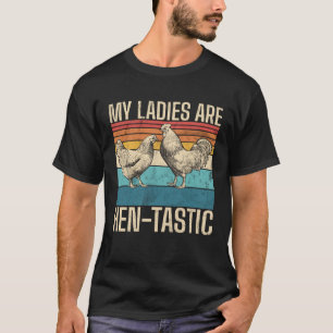 Chicken farmers and farmers grow chickens hobby ch T-Shirt