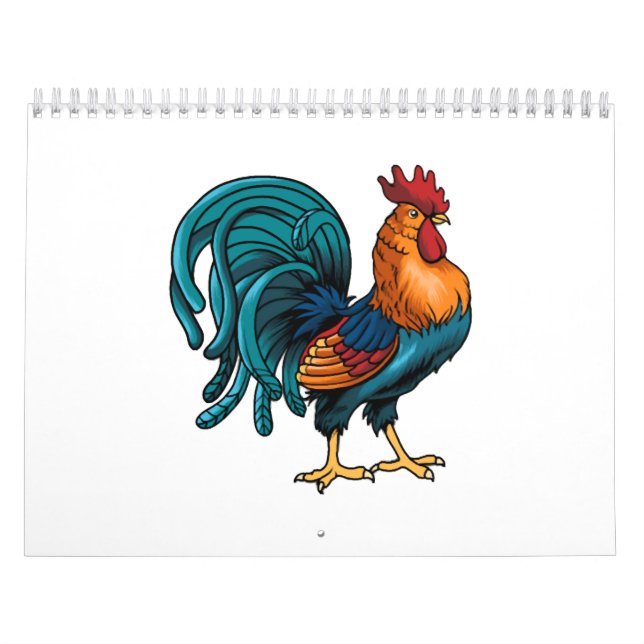 Chicken Farming Farmer Calendar (Cover)