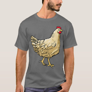 Chicken Farming  Hen Chicken Farmer  T-Shirt