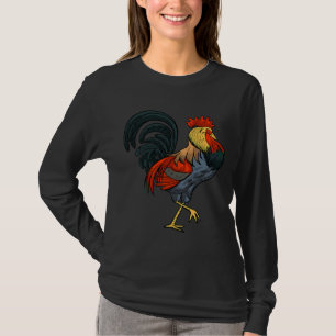 Chicken Farming Rooster Chicken Farmer T-Shirt