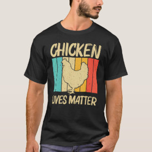 Chicken For Men Women Chicken Farmer Poultry   T-Shirt