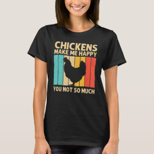 Chicken For Men Women Farmer Chicken Farm Hen T-Shirt