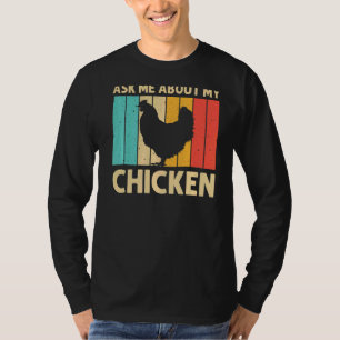 Chicken For Men Women Farmer Chicken Farm Hen T-Shirt