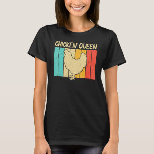 Chicken For Women Mum Chicken Farmer Poultry T-Shirt