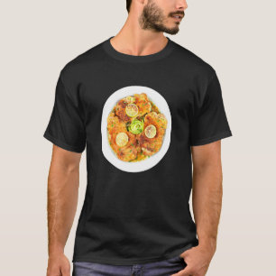 Chicken Francese Costume Easy Last Minute Hallowee T-Shirt