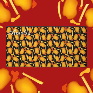 Chicken Fried Bites And Fries Desk Mat