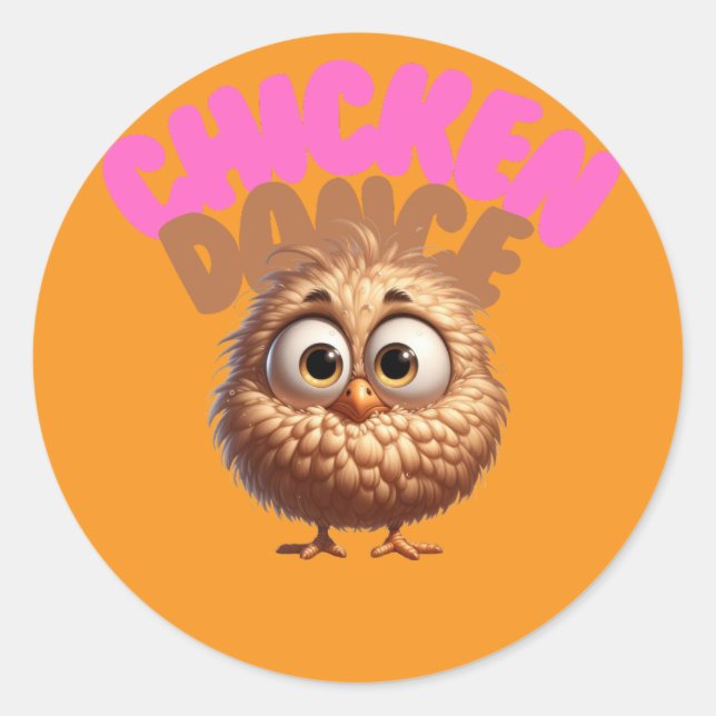 Chicken Fun Sticker (Front)