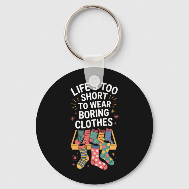Chicken Funny Fruit Banana Dance Partner Art Key Ring (Front)