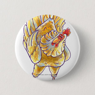 Chicken Gifts & Accessories 6 Cm Round Badge