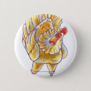 Chicken Gifts & Accessories 6 Cm Round Badge