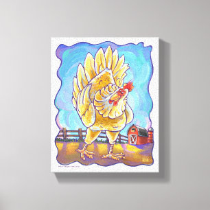 Chicken Gifts & Accessories Canvas Print
