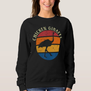 Chicken Giraffe Ostrich Animal Flightless Bird Sweatshirt
