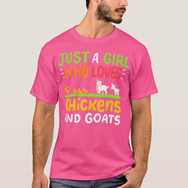 Chicken Goats T-Shirt (Front)