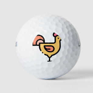 Chicken Golf Balls
