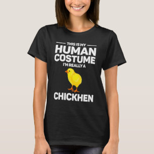 chicken halloween costume cute yellow chick T-Shirt