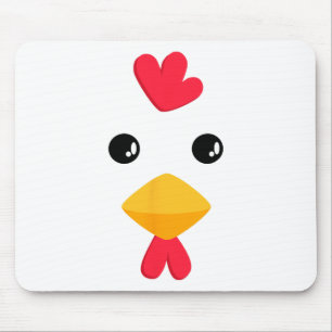 Chicken Halloween Costume Fun Kids Adults Mouse Pad