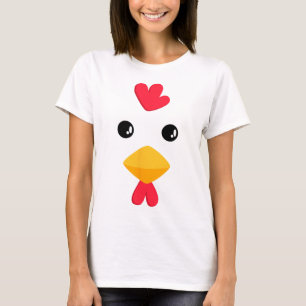 Chicken Halloween Costume Fun Kids Adults T-Shirt