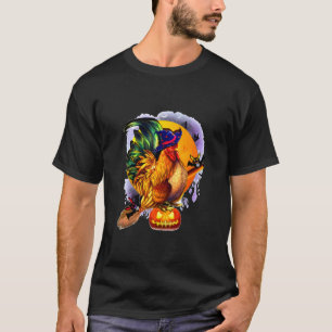 Chicken Halloween Costume Funny Kids Adult T-Shirt