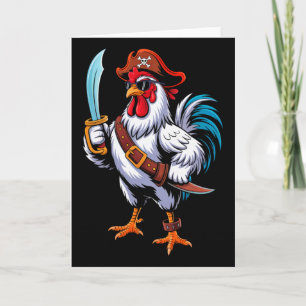 Chicken Halloween Costume Men Women Farmer Chicken Card