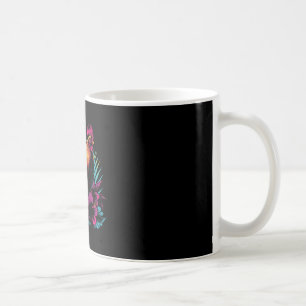 Chicken Hawaiian Flowers Rooster Kauai Hawaii Vint Coffee Mug