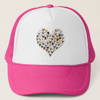 Chicken Heart Trucker Hat
