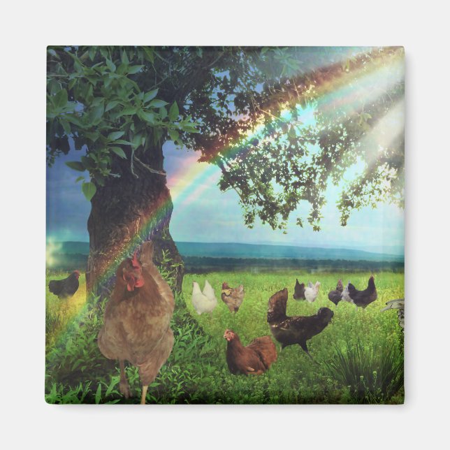 Chicken Heaven Magnet (Front)