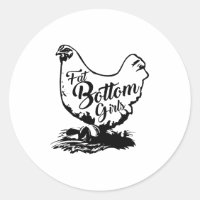 Chicken Hen Fat Bottom Napkin