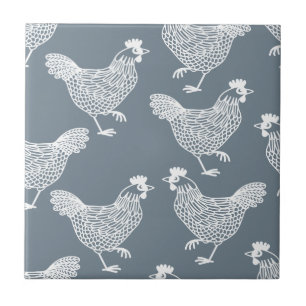 Chicken Hen Poultry Tile