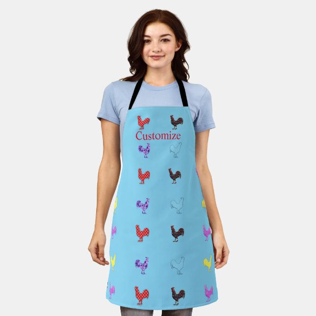 Chicken Hens  Thunder_Cove  Apron (Worn)