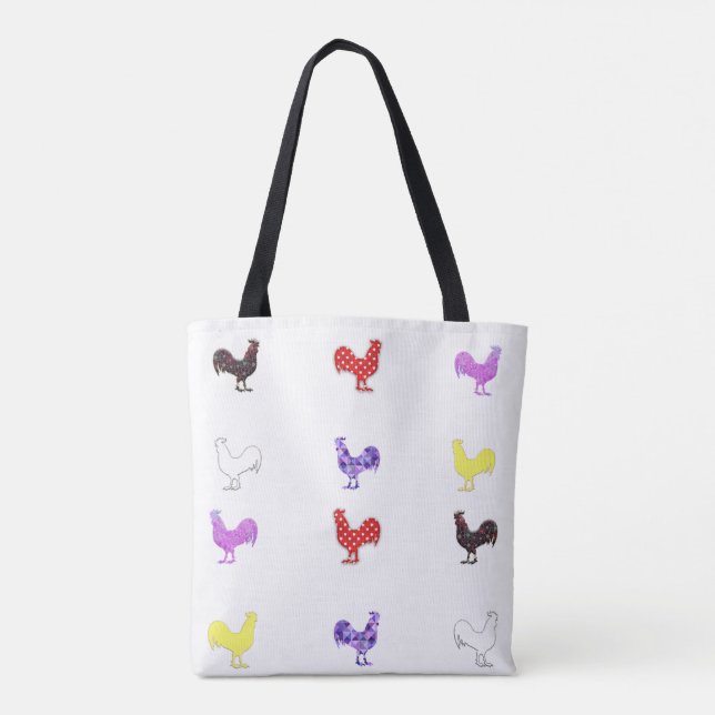Chicken Hens  Thunder_Cove Tote Bag (Back)