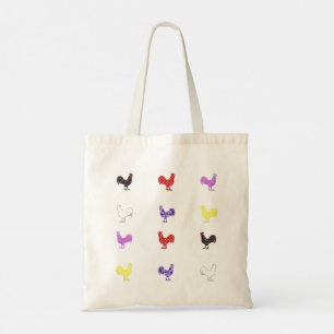Chicken Hens Thunder_Cove Tote Bag