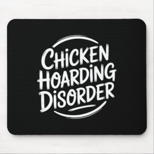 Chicken Hoarding Disorder, Chicken Keeper Mouse Pad