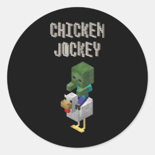 Chicken Jockey 2025  Classic Round Sticker