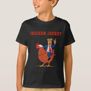 Chicken Jockey Funny Trump Meme T-Shirt