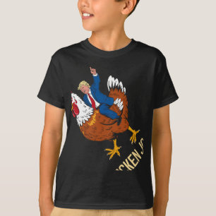Chicken Jockey Trump Funny Meme 2 T-Shirt