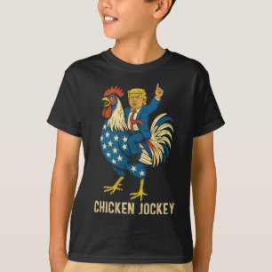 Chicken Jockey Trump Funny Meme 7  T-Shirt