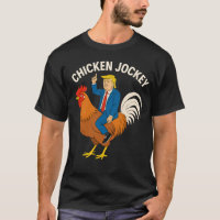 Chicken Jockey Trump Funny Meme Surreal Humour